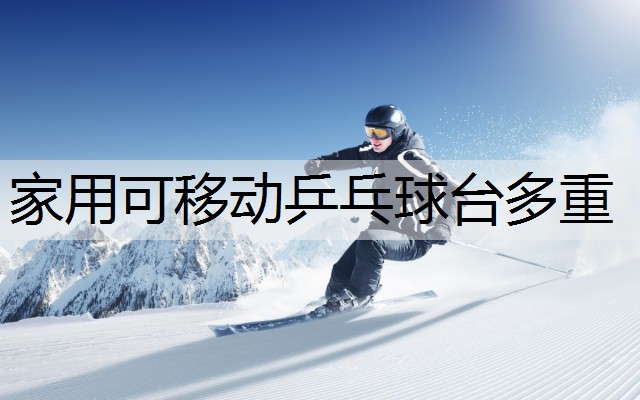 家用可移动乒乓球台多重