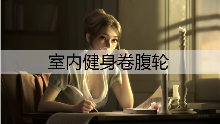 室内健身卷腹轮