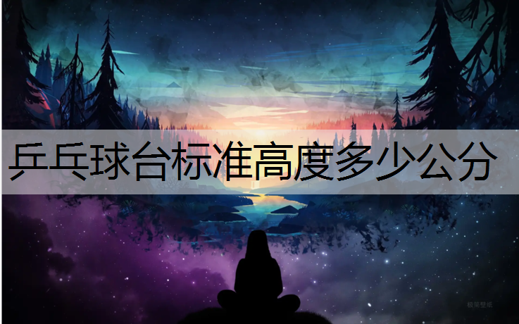 乒乓球台标准高度多少公分