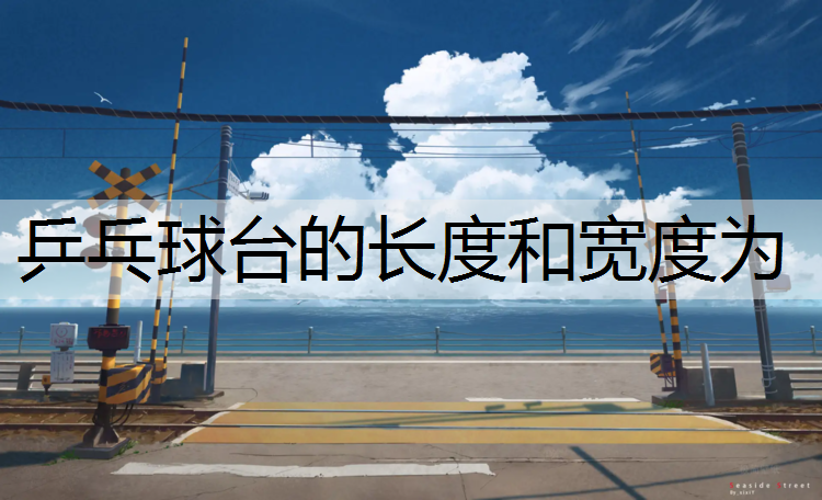 乒乓球台的长度和宽度为